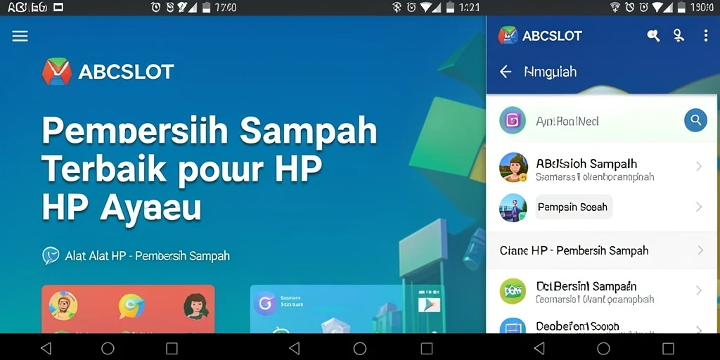 Antarmuka pengguna ABCSLOT yang bersih dan intuitif.